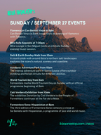 Sunday, September 27 in Ibiza and Formentera: Fira Marinera, Free Magiclown, Sant Miquel festivities, Art Exhibitions, World Tourism Day, Markets, Culture, Sport and More