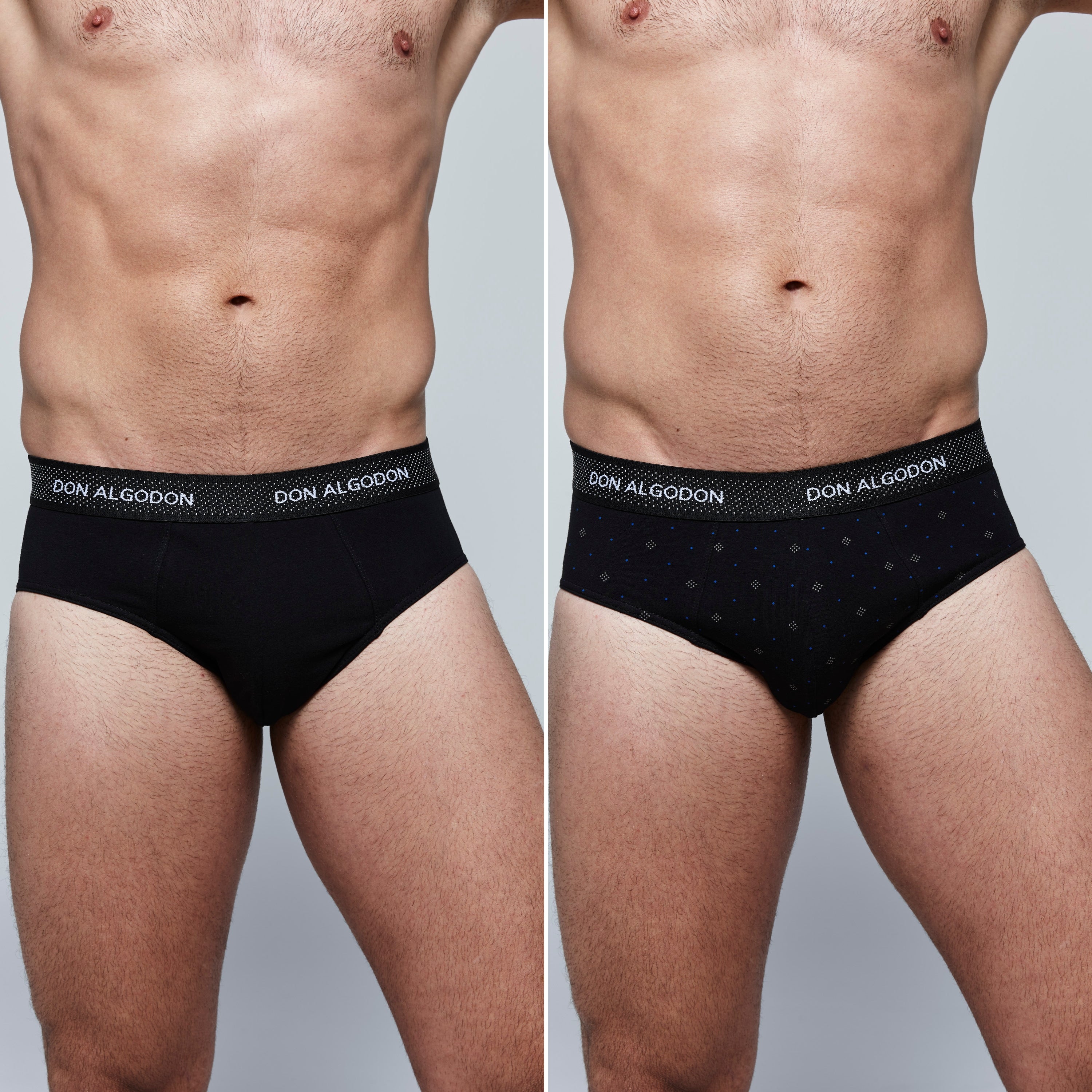 Don Algodon | Pack 6 Slips para Hombre Suaves | Transpirables y Resistentes