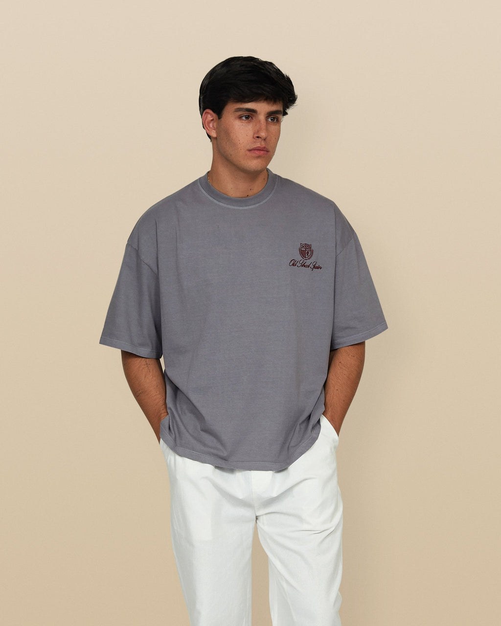 Camiseta Royal Gris