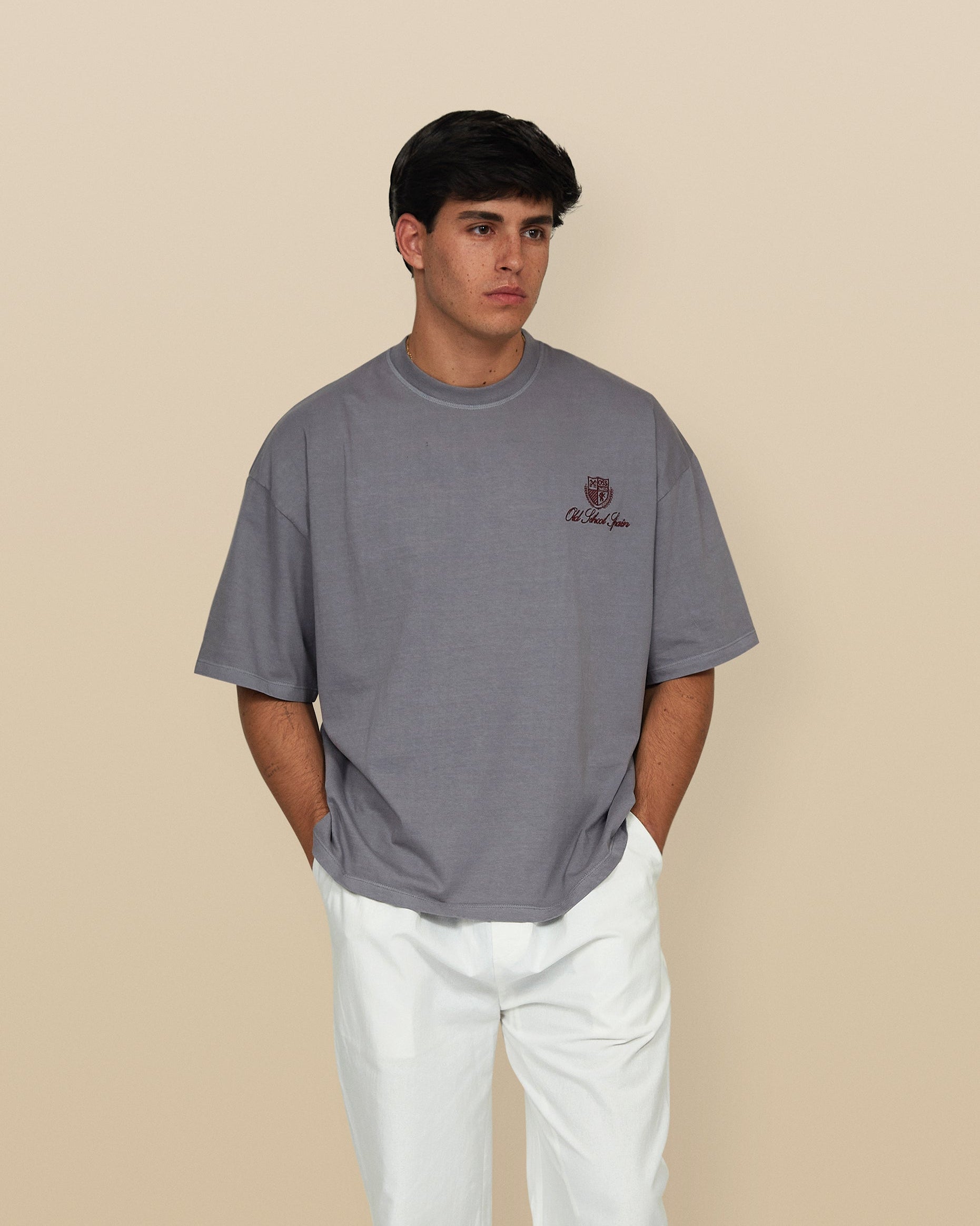 Camiseta Royal Gris