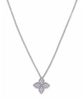 Roberto Coin Princess Flower Necklace — White