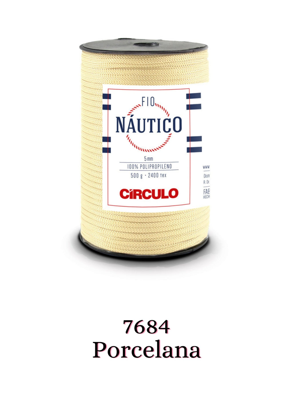 FIO NAUTICO 5mm CIRCULO 500 grs.