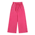 Washed Pink Wide Leg Joggers