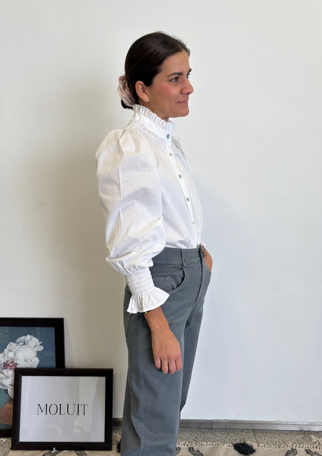 BLUSA MILAN | BLANCO MANGA LARGA
