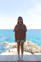 Brown Washed Icon T-shirt
