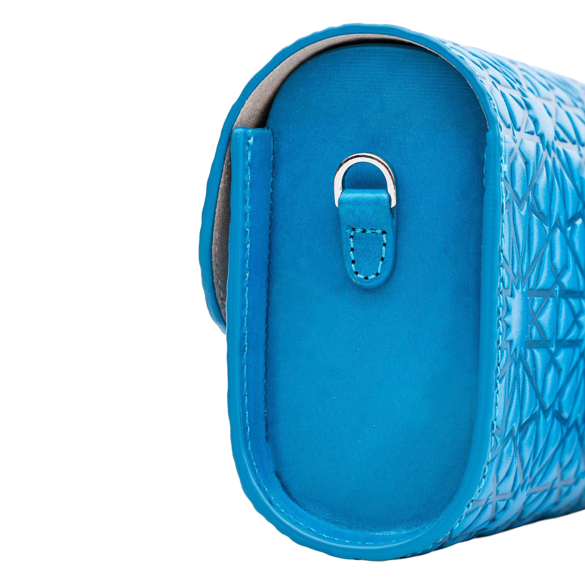 Blue Small Leather Bag Bayarcal