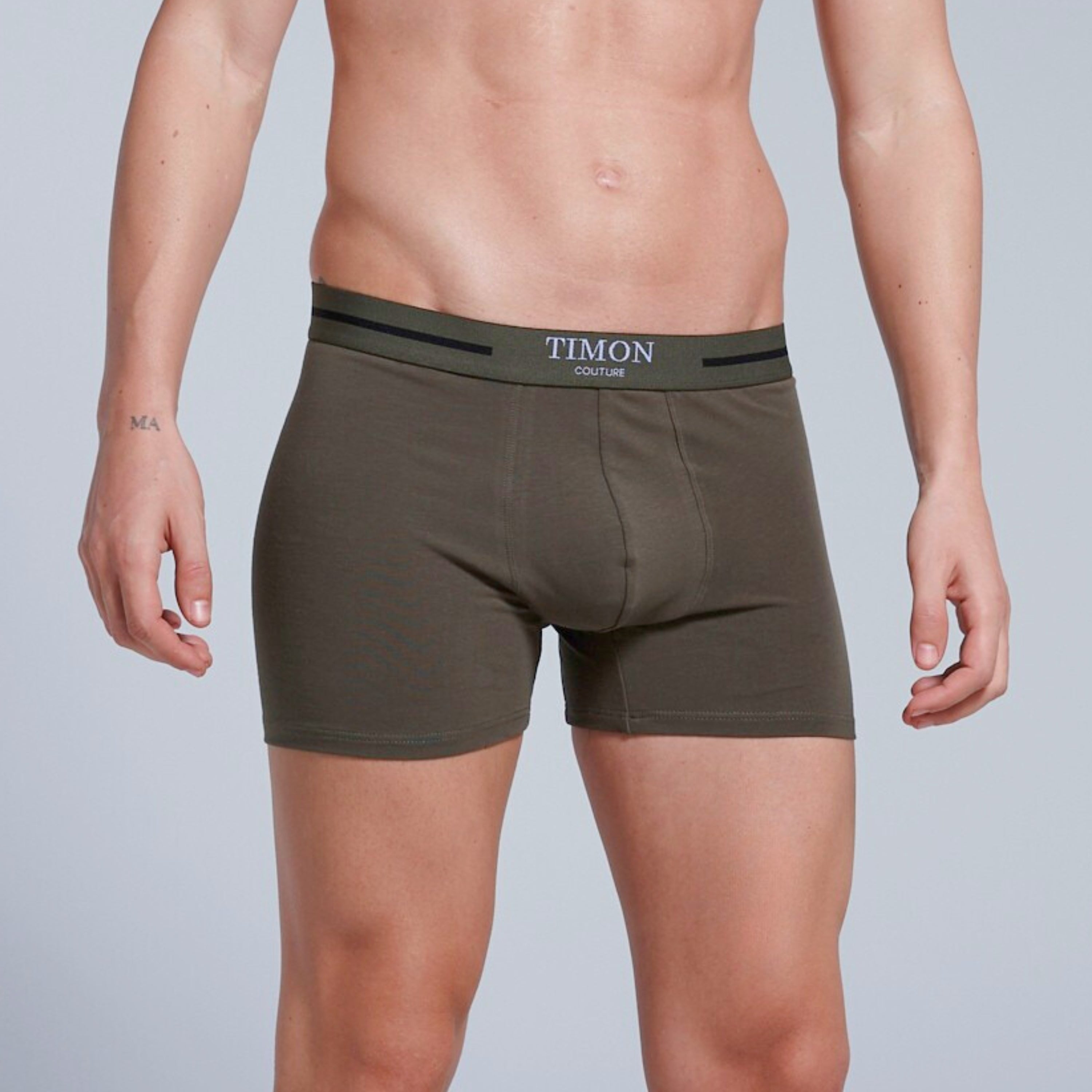 TIMON | Pack de 6 Boxers Para Hombre | 93 % Algodón | 3 Colores: Negro, Marino, Verde | Cintura Elástica | Máximo Confort | 5 Tallas: S, M, L, XL, XXL