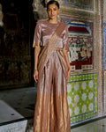 Benares Tissue Drape Pant Set By KYNAH, Luxury Indian Fashion & Bridal Wear