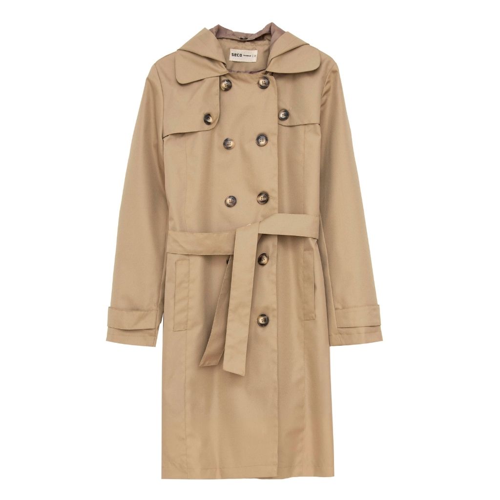 Beige Manhattan Trench Coat