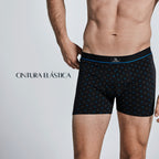 Don Algodon | Pack de 6 Boxers Para Hombre Lisos y Estampados | Suaves y Transpirables | 93% de Algodon | Maximo Confort | Para Uso Diario | 5 Tallas Disponibles