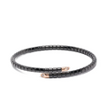 Orotech Black Ceramic and Rose Gold Bracelet — Black