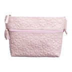 Pale Pink Embossed Crossbody Bag with Islamic Design Pattern
