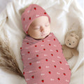 Set de pañales y gorro con nudo personalizado con nombre Baby Shower Regalo de cumpleaños para recién nacidos