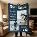 Manta suave personalizada con nombre y 2 fotos para decoración del hogar Regalo de cumpleaños para amigos amantes de las mascotas