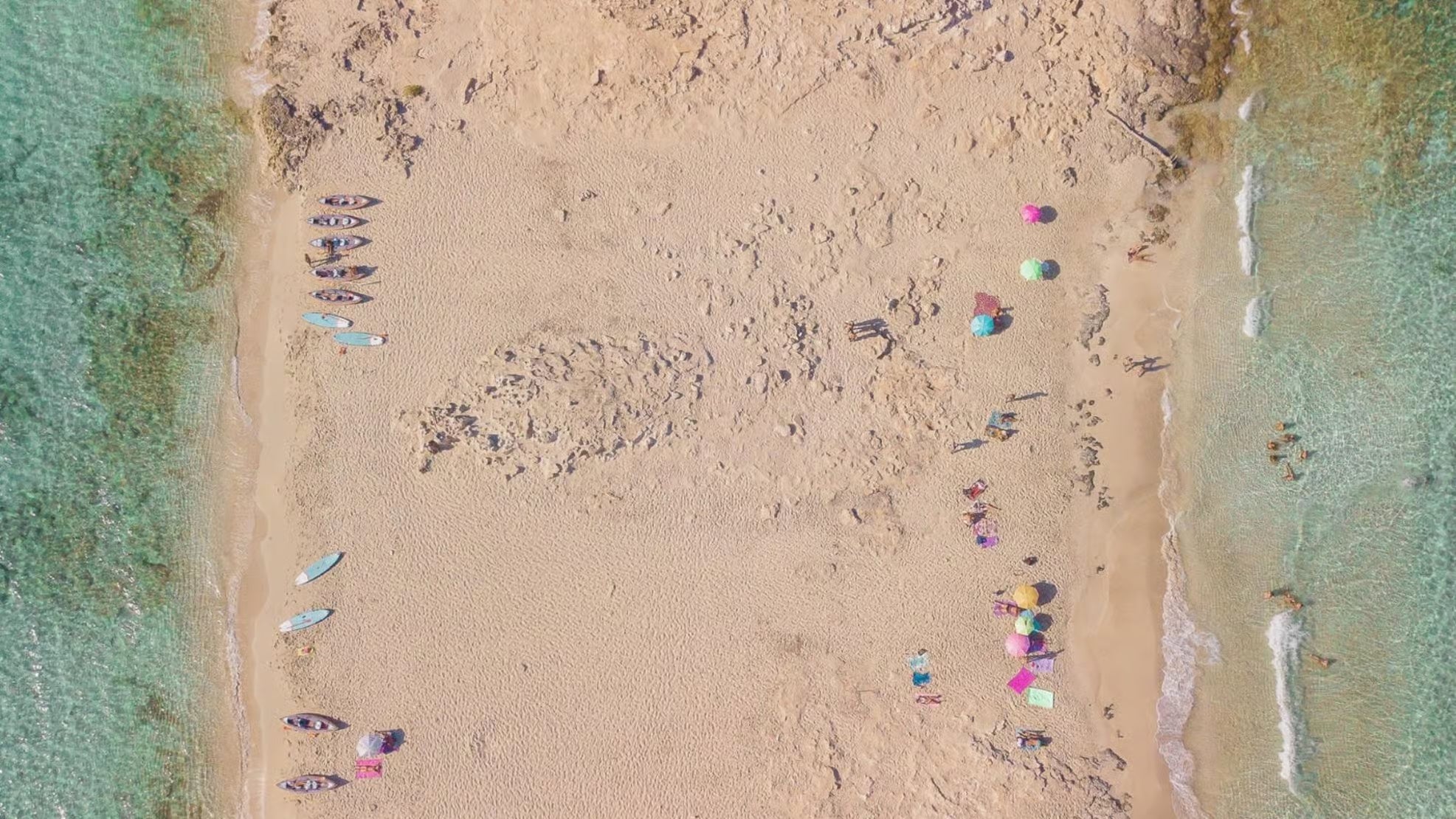 Formentera Boat Trip with Full-Day Meals, Unlimited Drinks and Water Activities