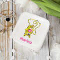 Marsupilami Personalizado Joyero de cuero PU con nombre Accesorio de viaje Regalo de cumpleaños para niñas | Callie × Marsupilami