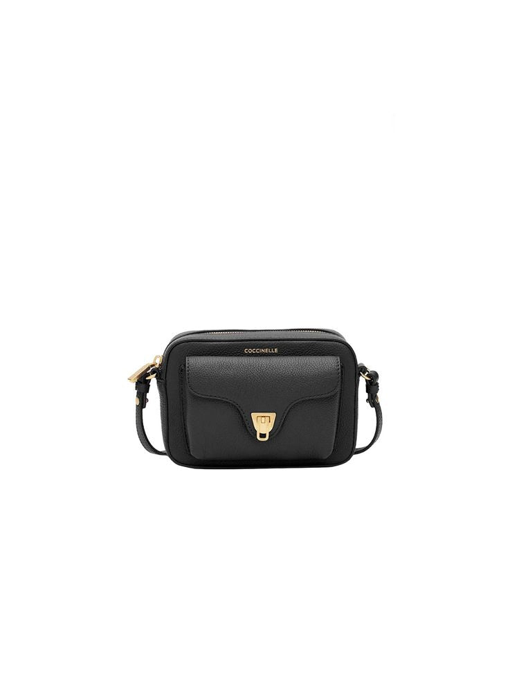Coccinelle Beat Shoulder Bag — Black
