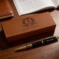 Set de bolígrafo personalizado Thank You for Your Support and Guidance con nombre e inicial Uso diario Regalo del Día del Maestro para profesores Profesores