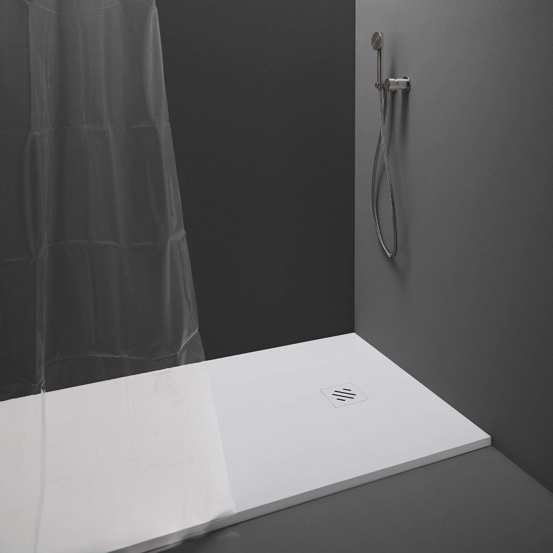 BATHME ZERO Plato de Ducha Gel Coat Color Blanco