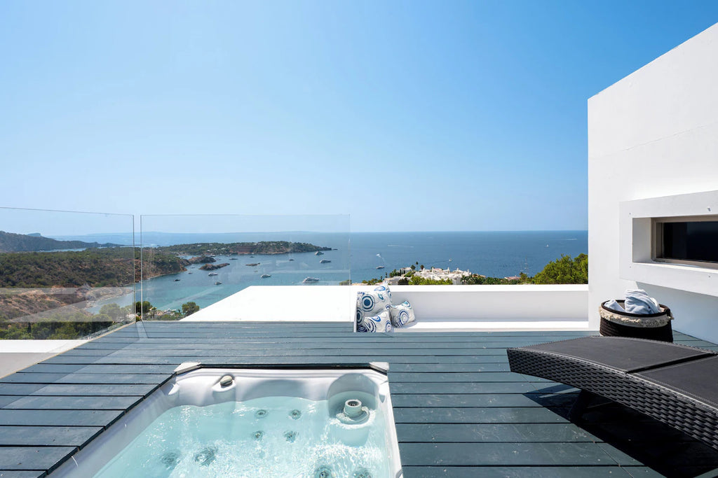 Super Rare Seafront Luxury Ibiza Villa in a Premier Gated Community in Sant Josep