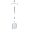 Upright Garment Clothes Steamer Suitable for all Fabrics with 6 Steam Settings, White