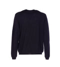 Hosio Sweaters Blue Wool