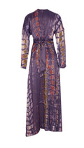 YAVI Dresses Purple Viscose