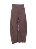 Pinko Trousers Brown Cotton