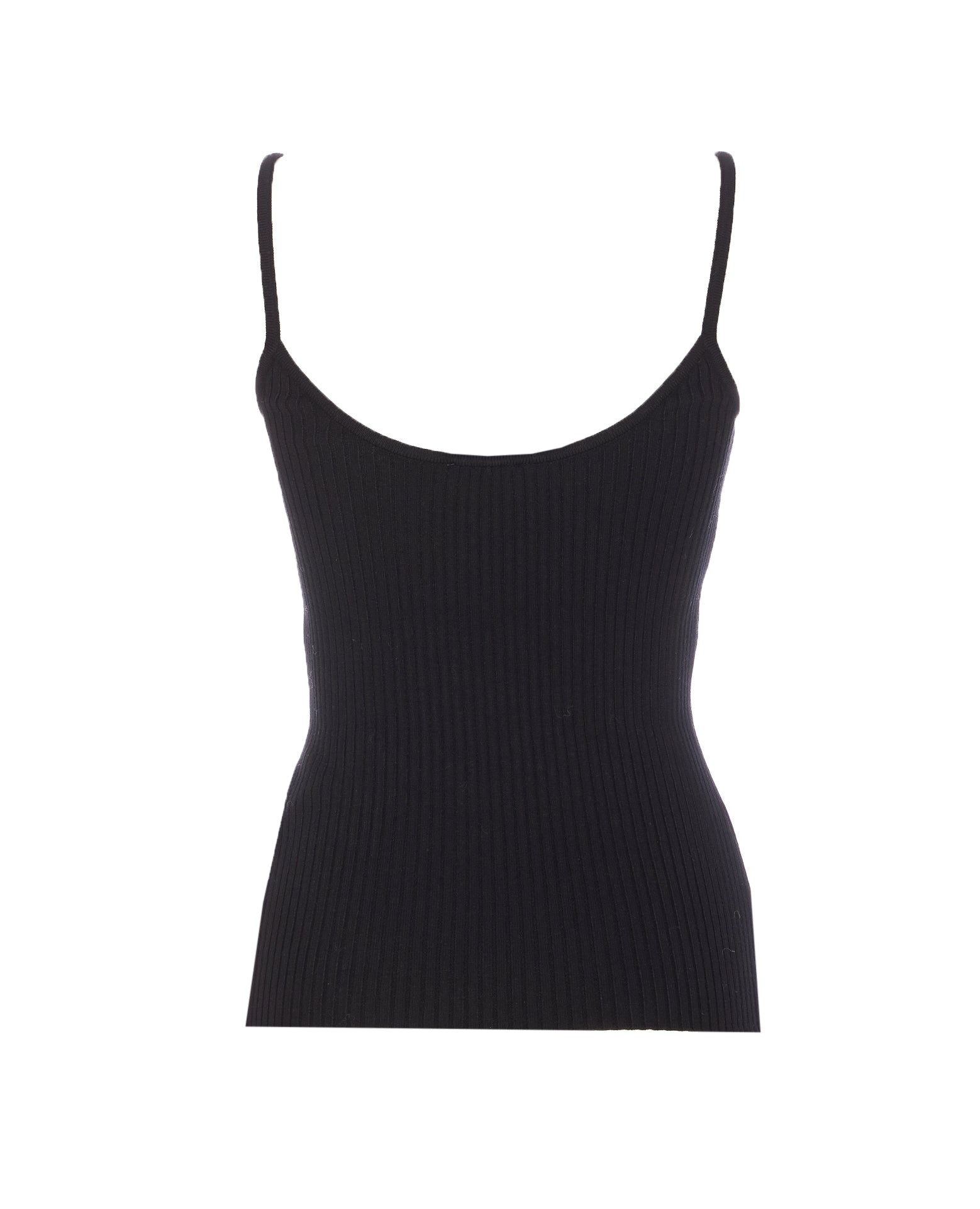 Courreges Top Black Viscose