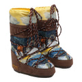 MOON BOOT X GUEST IN RESIDENCE Brown Fabric Suede/rubber Sole