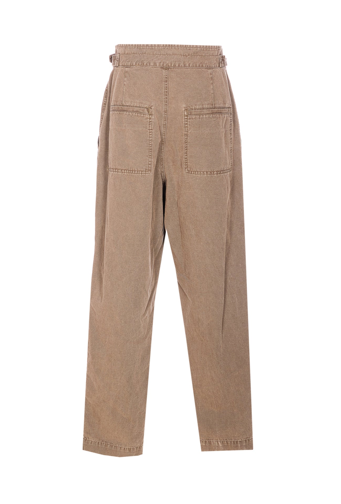 Isabel Marant Etoile Trousers Brown Cotton
