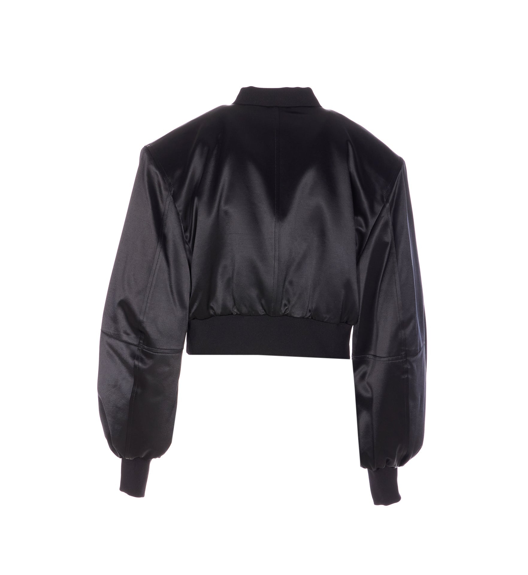 The Attico Coats Black Viscose