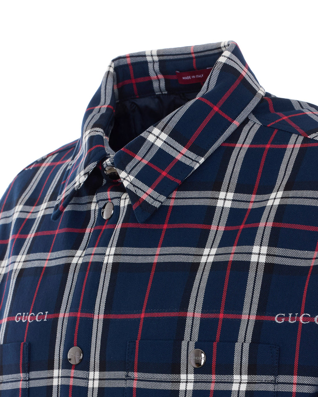 Gucci Jackets Blue Cotton - 52