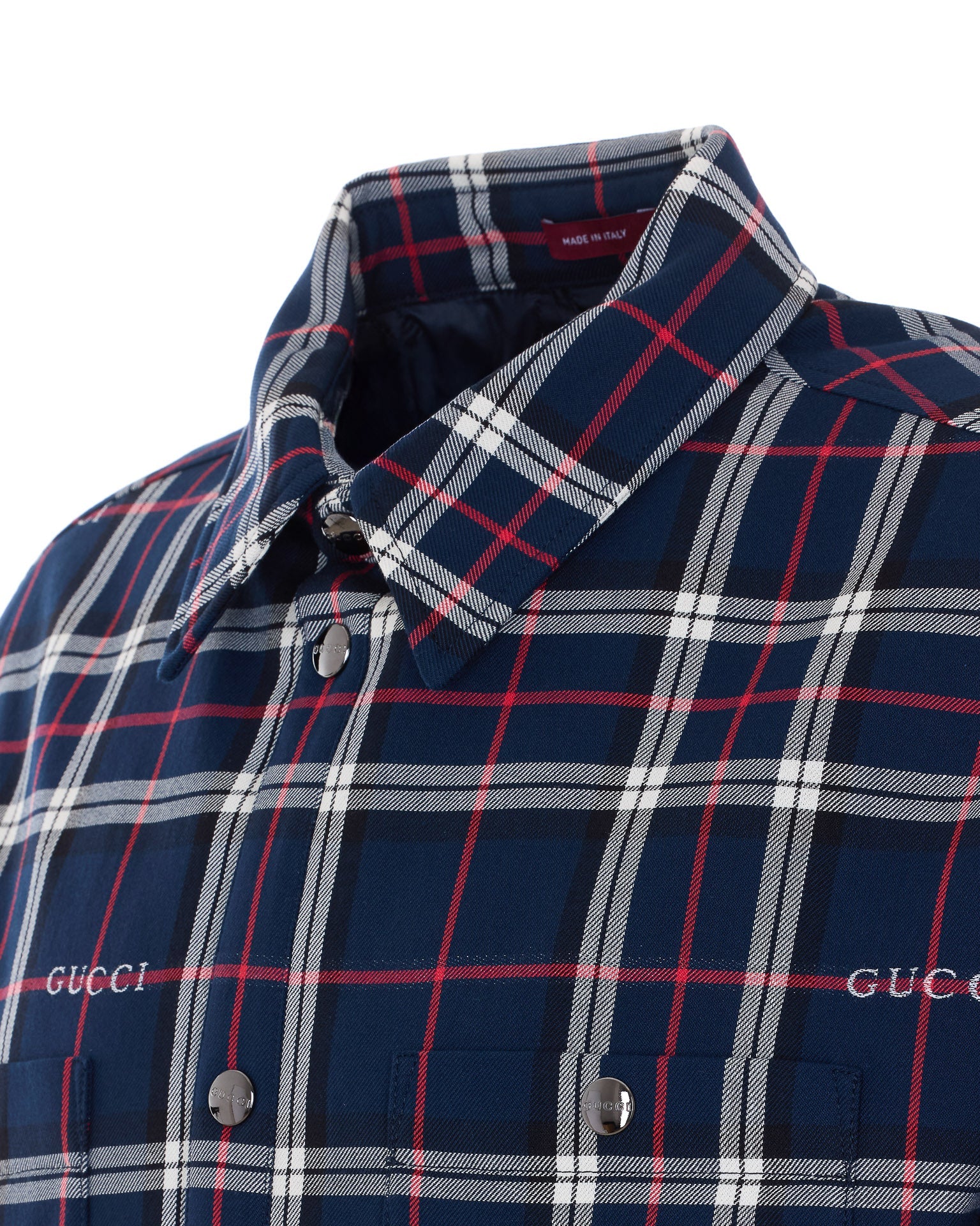 Gucci Jackets Blue Cotton - 52