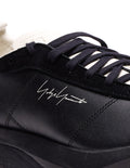 Y-3 Sneakers Black Leather And Suede