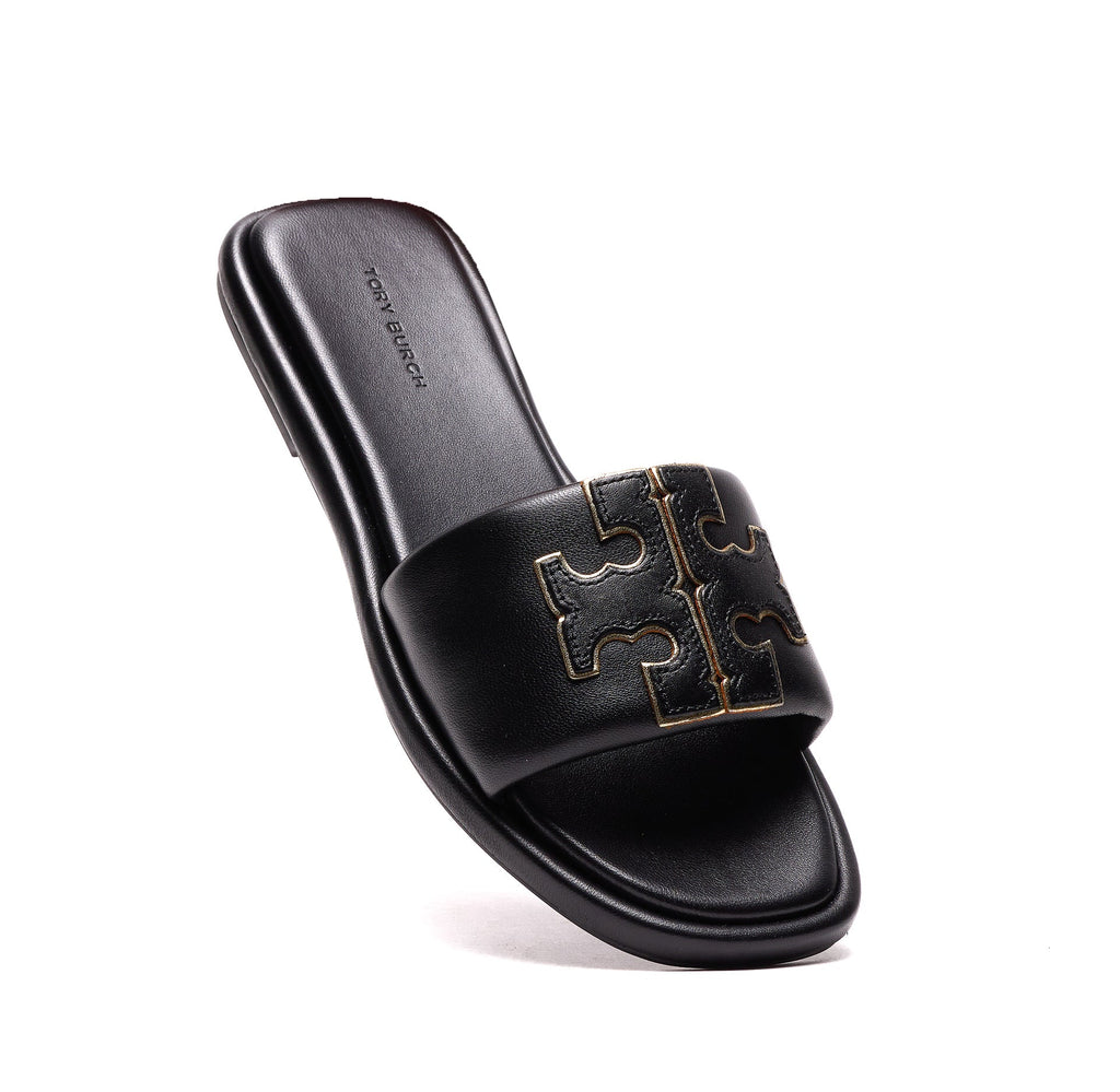 Tory Burch Sandals Black Leather - 6½