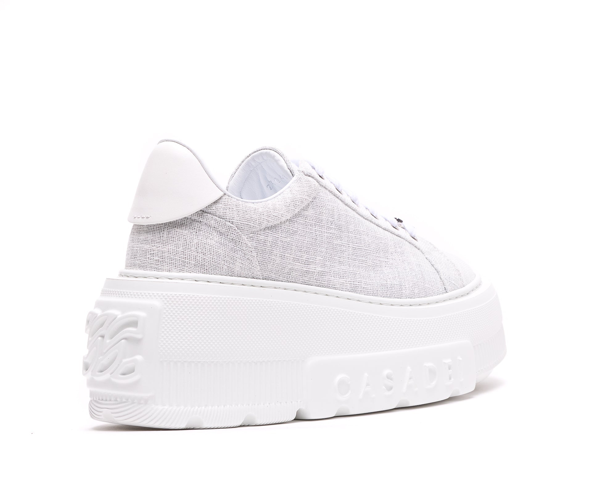 Casadei Sneakers Grey Fabric