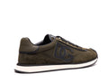 Dolce & Gabbana Sneakers Green Leather And Suede