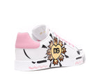 Dolce & Gabbana Sneakers White Leather Upper/rubber Sole
