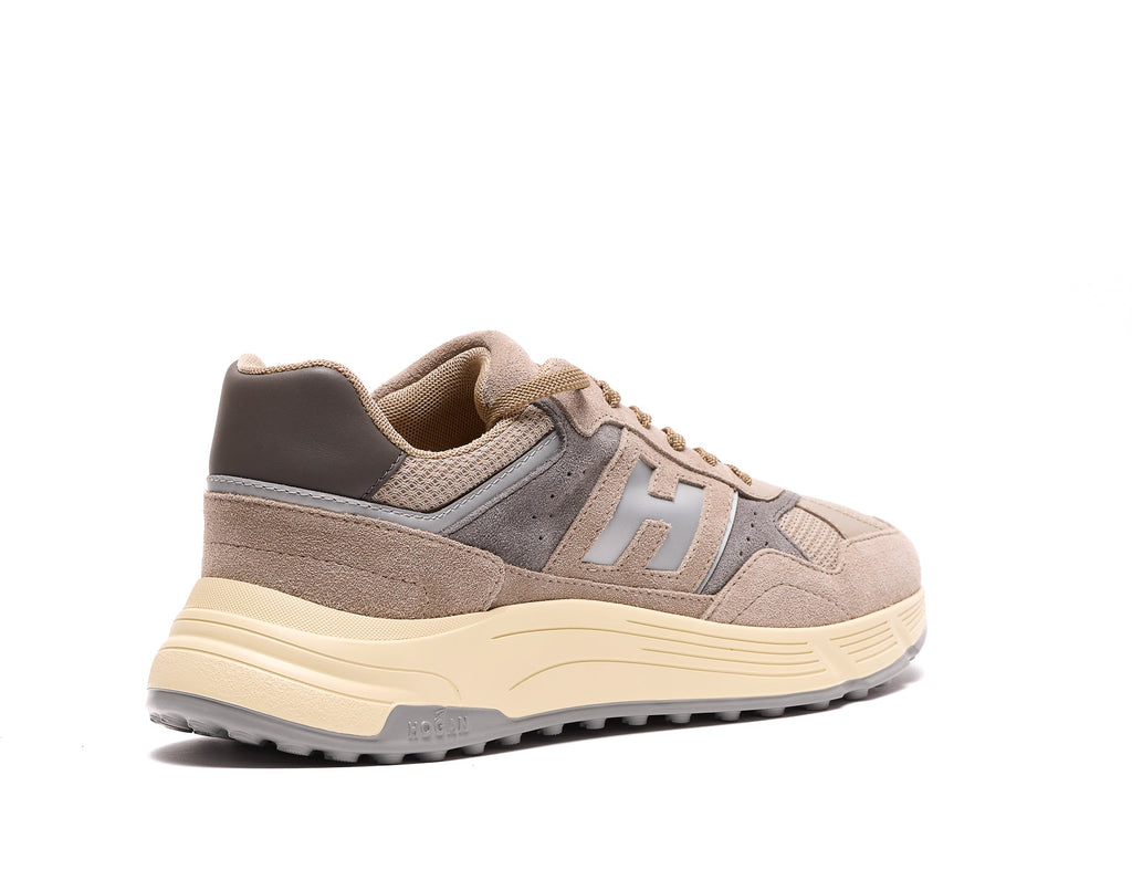 Hogan Sneakers Beige Leather - 9