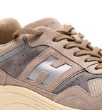 Hogan Sneakers Beige Leather - 9