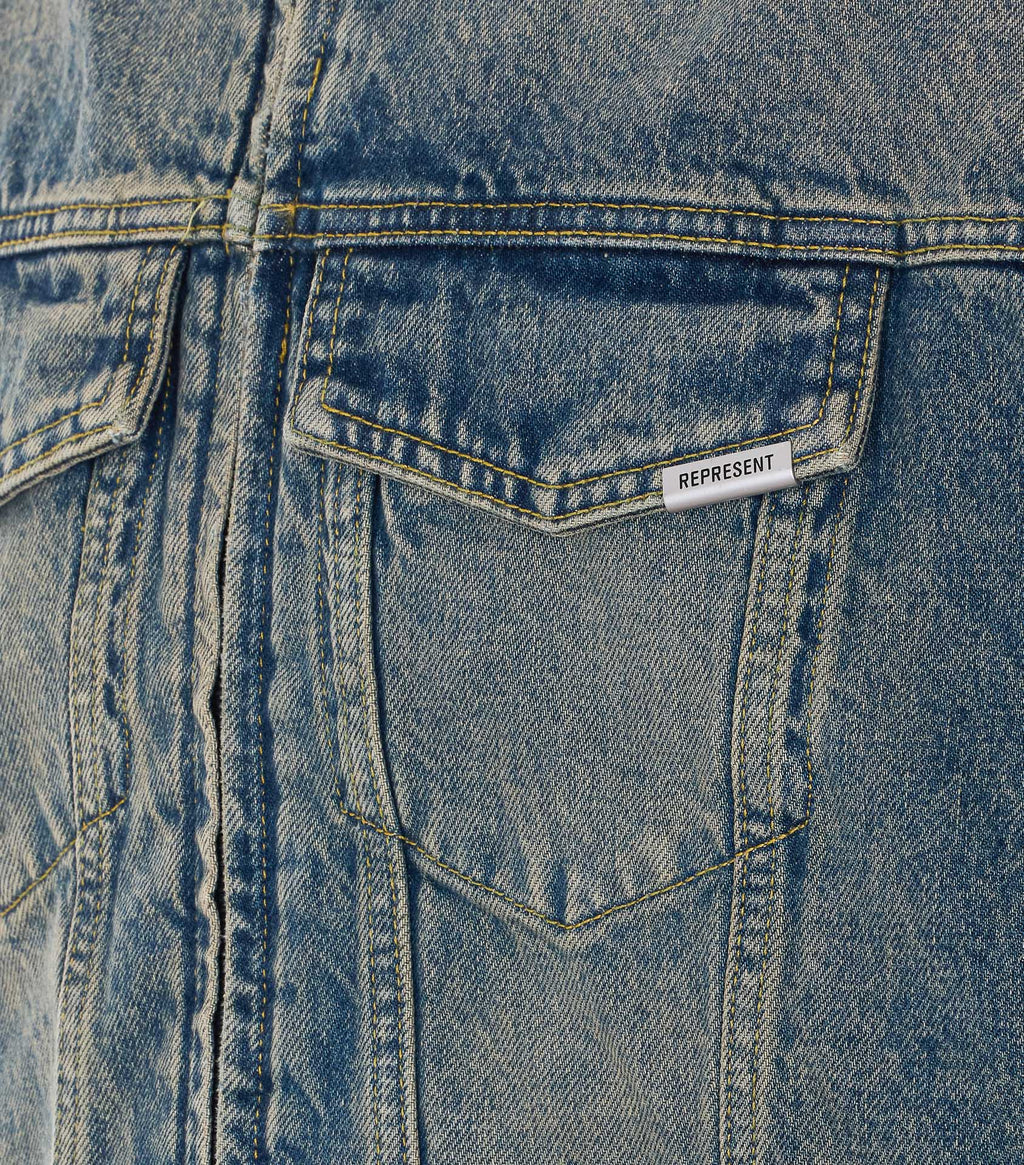 Represent Jackets Blue Cotton - M