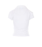 Courreges T-shirts and Polos White Polyester