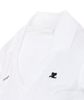 Courreges T-shirts and Polos White Polyester