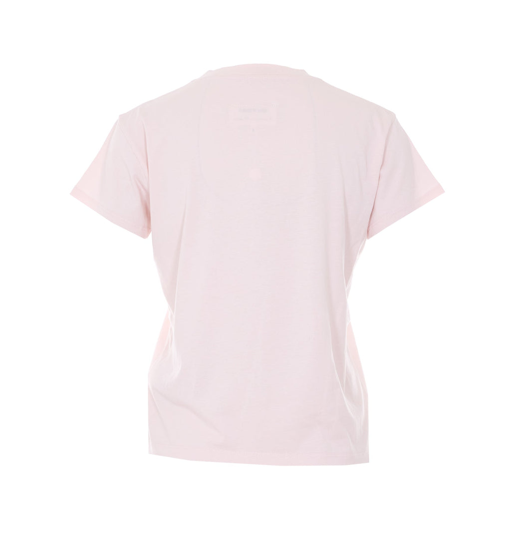 MM6 Maison Margiela T-shirts and Polos Pink Cotton