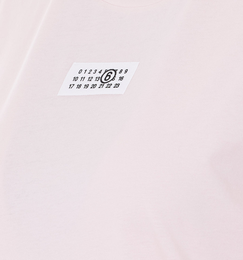 MM6 Maison Margiela T-shirts and Polos Pink Cotton