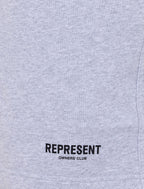 Represent Shorts Grey Cotton