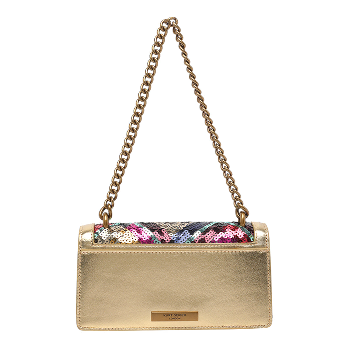 Kurt Geiger Bags Golden Calf Leather Polyurethane