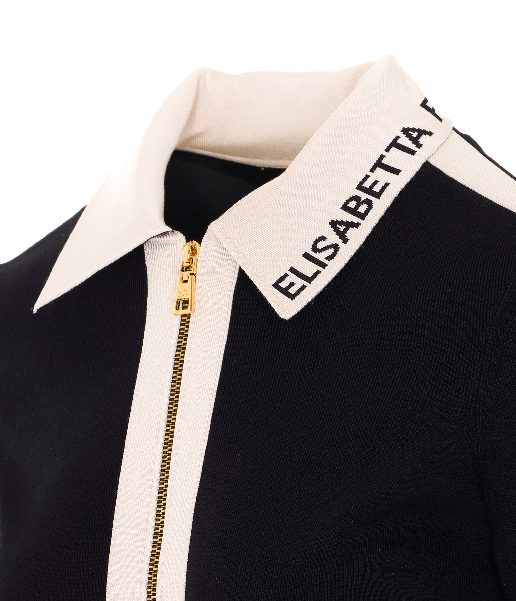 Elisabetta Franchi Sweaters Black Viscose - 42
