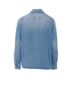 Versace Shirts Blue Cotton - 50